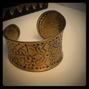 Brass bracelet